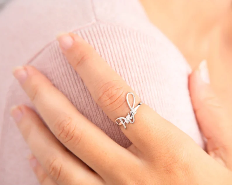 Buy Vighnaharta Rhodium plated Initial '' D '' Letter in heart ring  alphabet for women and Girls Online - Get 70% Off